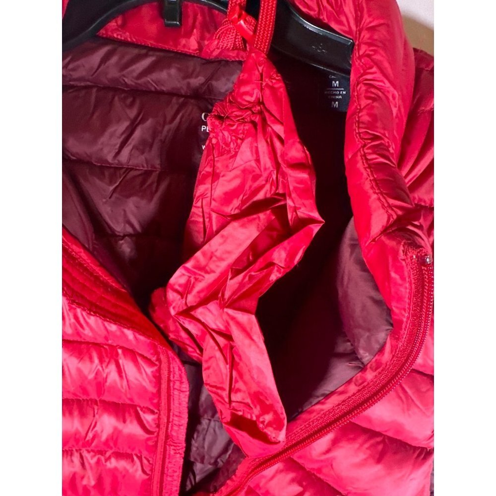Club Room Men's Down Packable Puffer Vest,‎ Red, Size M, NWT - Picture 6 of 7